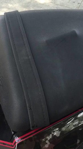 Installed A Vibrator On My Motorcycle Rear/Passenger Seat