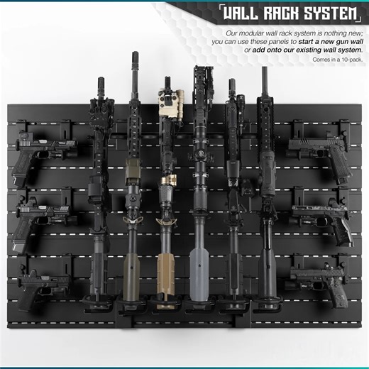 Wall Rack System - Panels Only Package