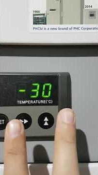 PHCBI Freezer Alarm Temperature Setting Issue (Part 1)