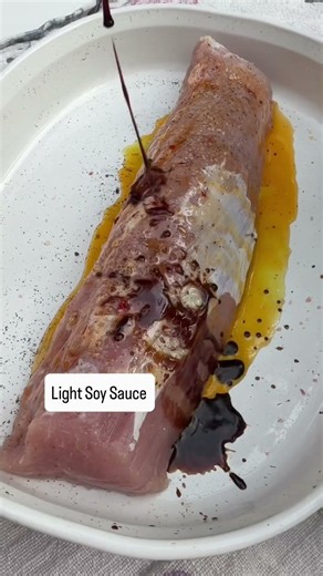 Easy Porkloin on the barbecue
