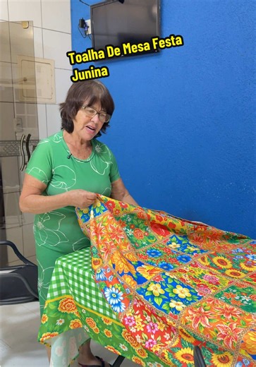 Toalha De Mesa Festa Junina #chacaracristal #tikTokShoBRr66 #ToalhaDeMesaFestaJunina