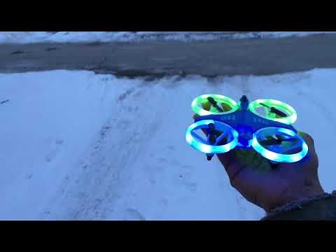 Dwi Dowellin D6 LED Drone - Crash Proof LED Drone(Unboxing & Flight Review)