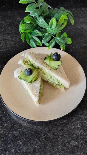 5 Min Cucumber Sandwich|🥪 No Mayo, Only Hung Curd #shorts #reels #sandwich #viral #trendingnow