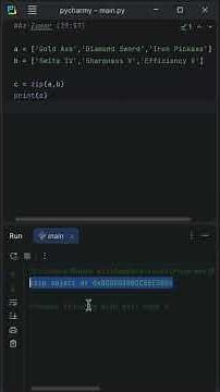 What is the python zip function