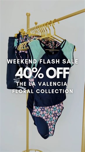 FINAL HOURS TO SAVE 40%  Our La Valencia Floral Collection + select...