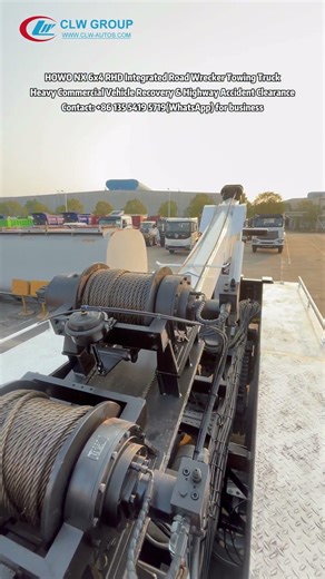 Highway Emergency Recovery Services- HOWO NX 6×4 RHD Integrated Road Wrecker Towing Truck
