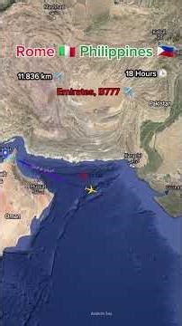 Rome to Philippines: The Ultimate Flight Path (Via Dubai!)