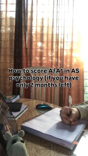 Aena 🍓 | How to score an A in AS Psychology (2 Months Left Edition) 🧠⏳ ​The panic is real, but let’s stop the spiral right now. You have 60 days.... | Instagram