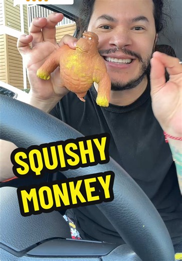 Respuesta a @Lore SQUISHY MONKEY #squishy #monkey #satisfying #asmr 🙉 🙊 🙈