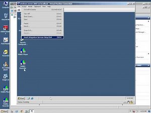 Hyper V ( Cursor Move Directly from Virtual windows to Physical windows) part 08