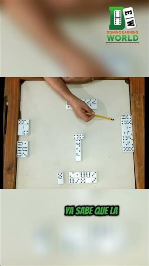 Domino Strategy: Masterclass in Seconds! 🏆🔥 Dominoes Tutorial #shorts
