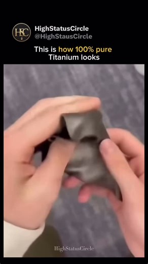 High Status Circle 💎 on Instagram: "Imagine a fabric made of pure titanium - soft to the touch, yet strong enough to withstand extreme force. This isn’t sci-fi. It’s built using Direct Metal Laser Sintering (DMLS), a 3D-printing process that fuses titanium powder layer by layer with high-precision lasers. Each print forms thousands of tiny interlocking links, creating a flexible, chainmail-like sheet that moves almost like real fabric. Lightweight. Durable. Nearly indestructible. It’s a glimpse