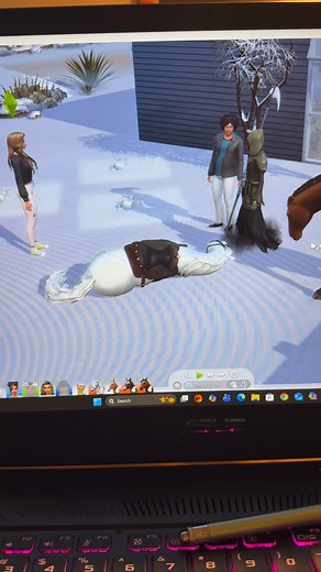 Sim horse died. | She is like Texas2