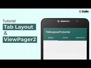 Tutorial membuat TabLayout & ViewPager2 - Android Studio Kotlin