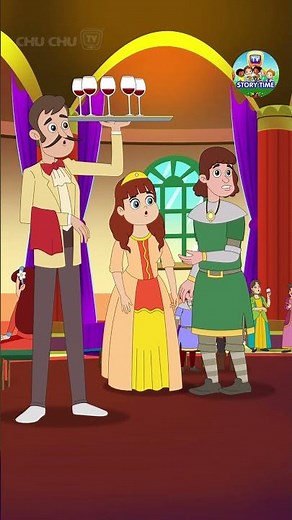 Cinderella - Magical Carpet with ChuChu & Friends #ChuChuTV #Storytime #shorts #KidsStories