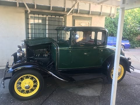 1931 Ford Model A Part 1 Fix Oil Leaks, ETC.