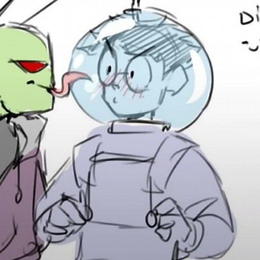 Zim y Dib: La Compleja Relación de Masoquismo