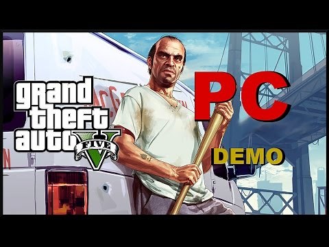 GTA V (5) - DEMO (PC) First-Person Mode HD (1080p)