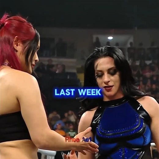 iyo Sky save Stephanie vaquero this week and last week 🫠🥰😘 shorts edits WWE #iyosky#stephine#wwe