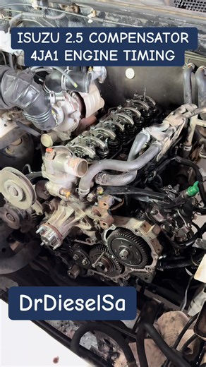 Isuzu 2.5 Compensator 4JA1 Engine Timing Guide