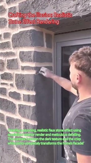 Crafting the Illusion: Realistic Stone Effect Rendering