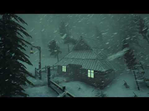 BRUTAL ARCTIC WINTER with EXTREME COLD and snowstorms for sleeping | Whiteout Drift 2026