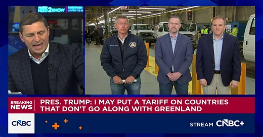 Jamieson Greer on Greenland-related tariffs: Trump is 'quite clear' on using them 'geopolitically'