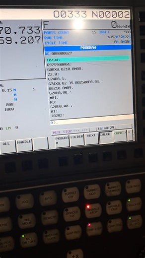 simple U- drilling program fanuc control #cnc | Kristine Irwin