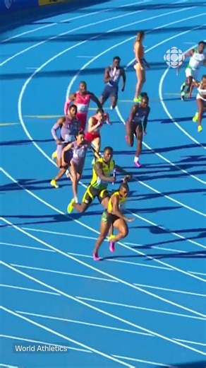 RECORD DU MONDE 🇯🇲, le Canada 2e! #shorts #athletisme