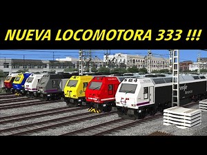TUTORIAL ENCENDIDO LOCOMOTORA 333 // Ruta Catalunya Express // Train Simulator Classic
