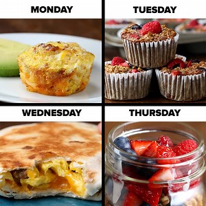 51K views · 183 reactions | Make-Ahead Breakfast Ideas for the Week ...