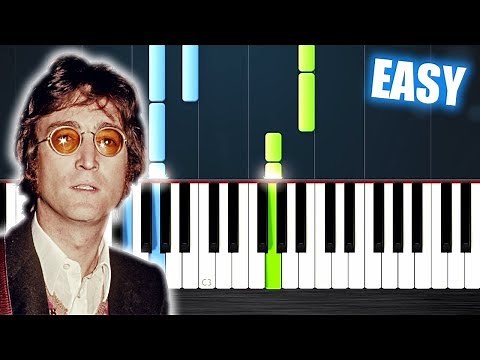 John Lennon - Imagine - EASY Piano Tutorial by PlutaX