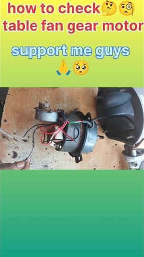 how to check table fan motor 🤔🧐#experiment #electrical#shorts #shortvideo#viral#trending #knowledge