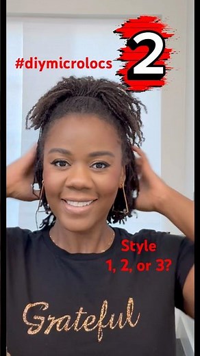 3 Microlocs Styles Which is Your Favorite? 1, 2 or 3? LMK in the Comments! #microlocjourney