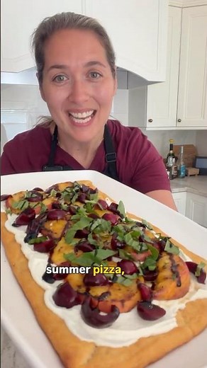 Summer Pizza Italian Edition. Recipe in description #momshungrykitchen #easyrecipe #foodie