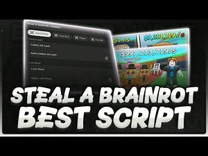 Steal A Brainrot Script - ANTI HIT, INVISIBLE, DESYNC V3, FAST STEAL, BRAINROT SPAWNER! New Update