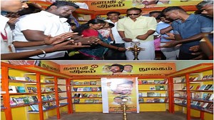 மாணவர்களுக்கான விஜய் நூலகம் & விஜய் பயிலகம் திறப்பு