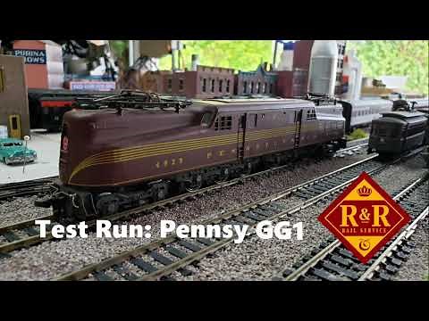 Test Run - Rivarossi GG1 Locomotive