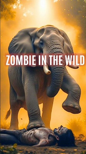 When Zombies Tried to Attack Elephants… It Didn’t End Well! 🧟🐘