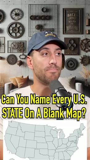 Can you name every US state on a blank map? 🤔🗺️ Watch as I tackle the challenge and maybe stumble along the way! Which states do you think are the easiest or hardest to remember? Let’s discuss! #USStates #MapChallenge #GeographyQuiz #LearnSomethingNew #TikTokTrivia