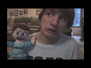 Fred Finds a Creepy Doll! Slow Motion