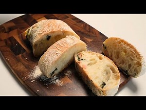 Homemade Ciabatta, high-water dough made with a chef machine [Bread to Sunny]#baking #bakingtutorial