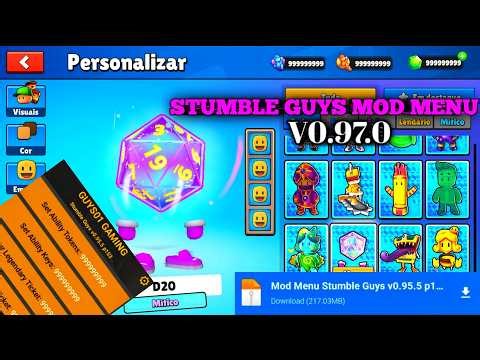 NEW! STUMBLE GUYS MOD MENU 0.97.0 APK Android/iOS 🔥 ATUALIZADO 2026