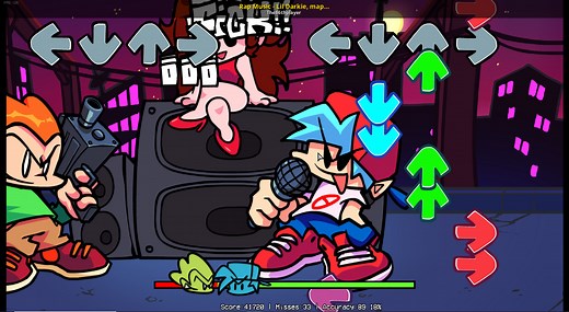 Rap Music - Lil Darkie, mapped in FNF Mod for Friday Night Funkin' | FNF Mods