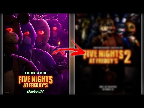 [RareGalaxy5] Making A Custom Five Nights At Freddy’s 2 Movie Poster!