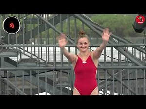 Top Womens High Diving 20m Platform. Best Women's Diving. Girls Diving #50
