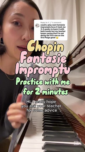 Replying to @𝑅'🪽 I hope your practice is going well🫶🏼 #pianotok #pianogirl #pianopractice #chopin Chopin Fantasie Impromptu Op.66