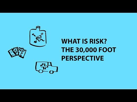 What is Risk? A 30,000 foot perspective