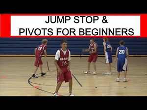 Fun Basketball Drills & Games: Footwork - Jump Stop & Pivoting Drills