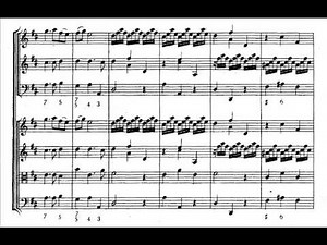 Corelli, Concerto grosso op. 6 n. 1 - II: Largo-Allegro (score)